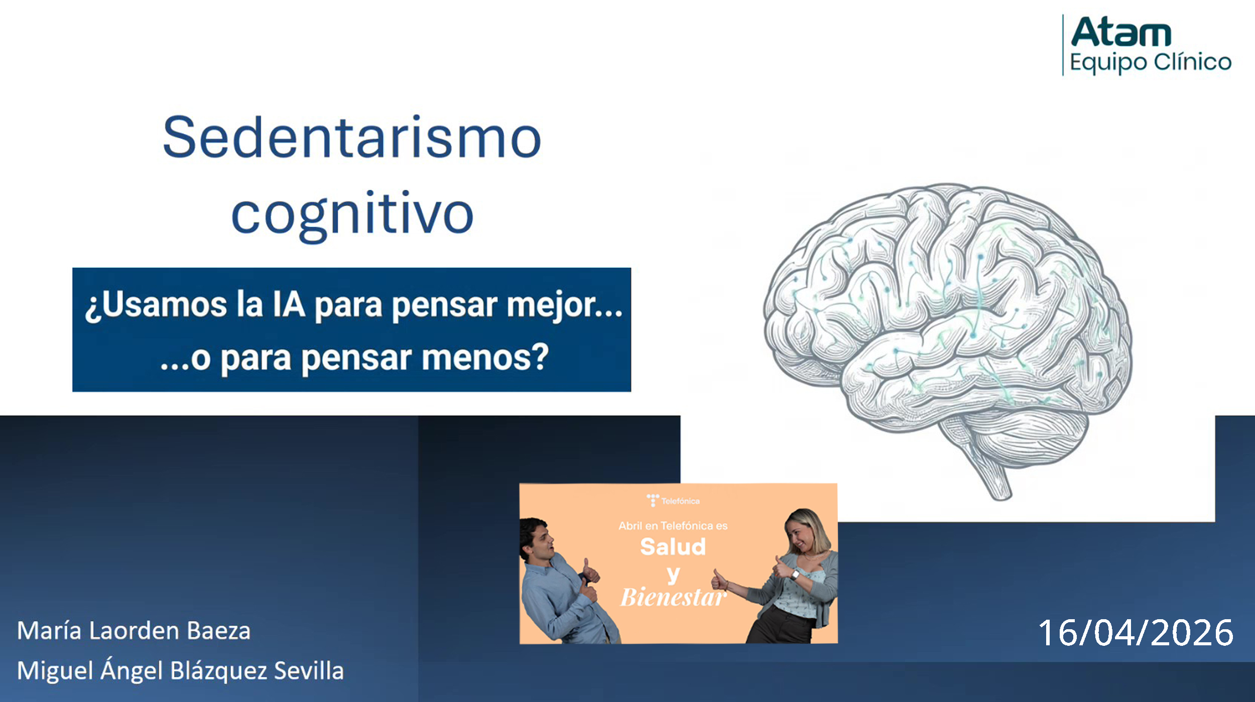 IA: ¿nos hace pensar o pensar menos? | Sedentarismo cognitivo